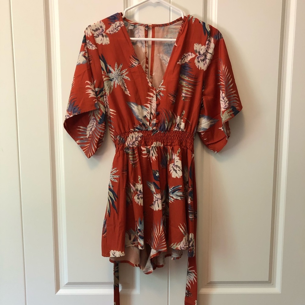 Floral Romper
